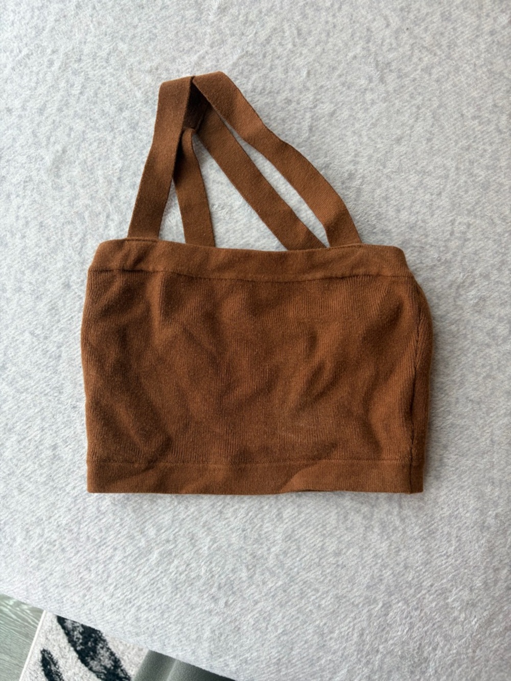 Urban Outfitters Brown Knit Crop Top